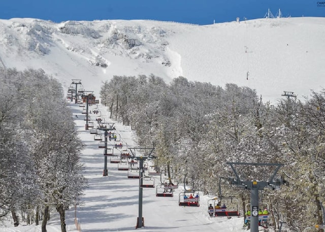 Cerro Chapelco: 13 km