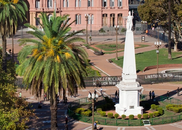 Plaza de Mayo: 3,5km